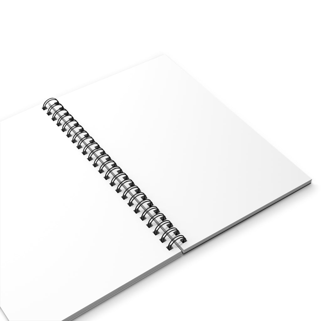 Libreta negra personalizada con la foto de tu mascota