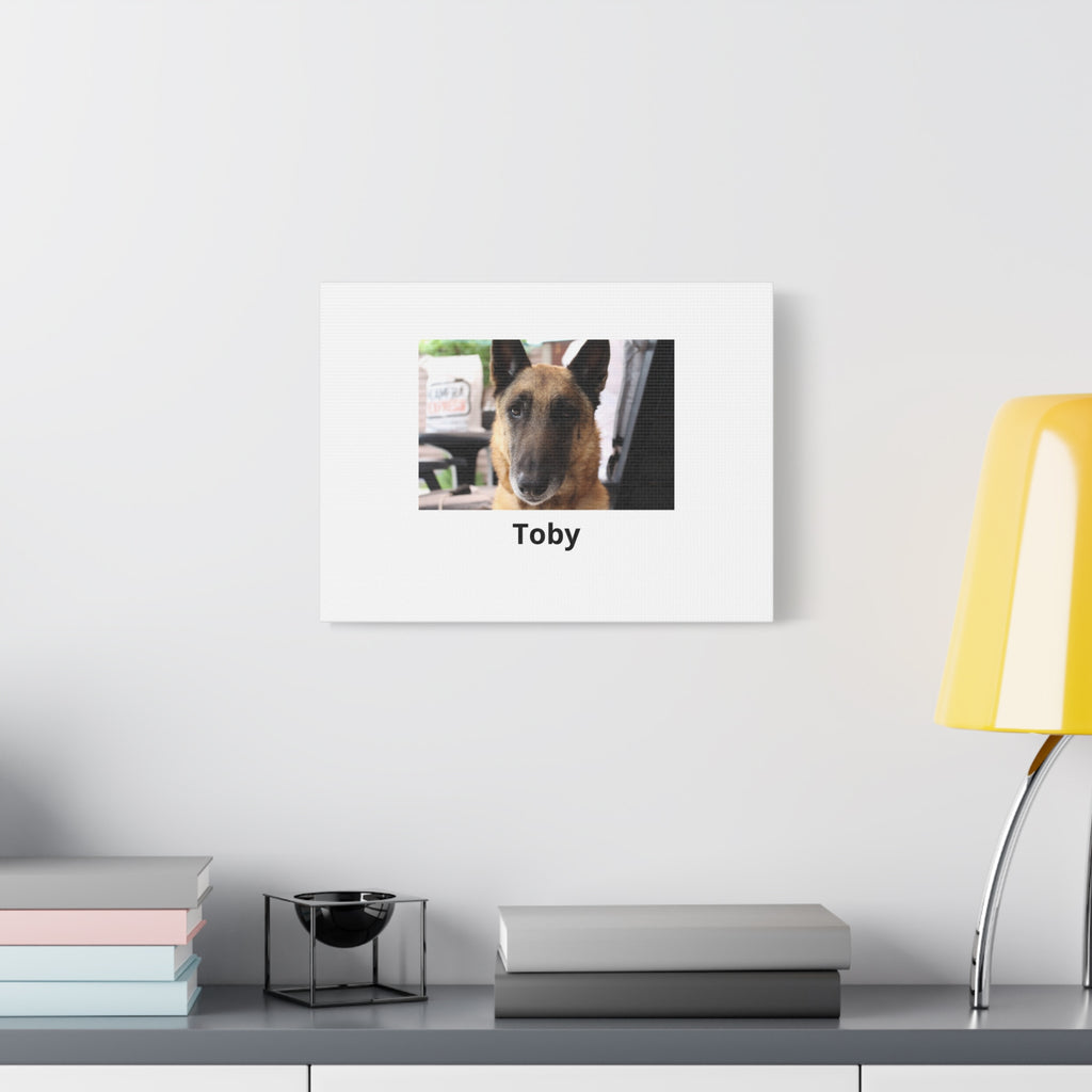 Lienzo personalizado con la foto de tu mascota