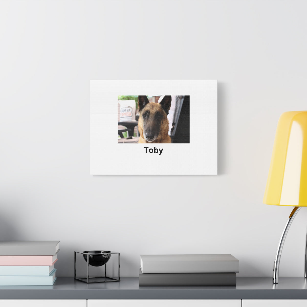 Lienzo personalizado con la foto de tu mascota